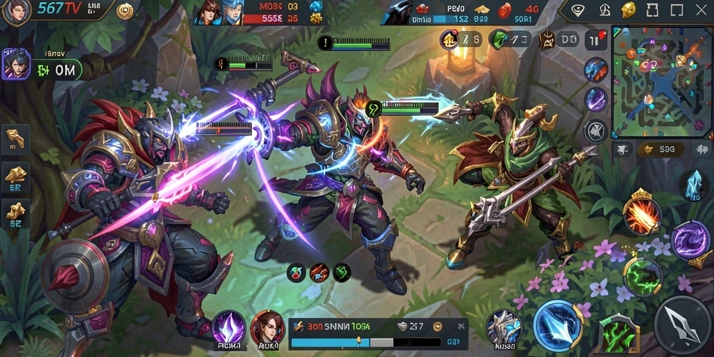 Gameplay seru dan kompetitif di 567TV dengan karakter unik.