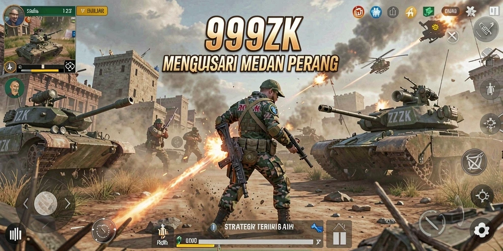 Tampilan gameplay <strong>999ZK</strong> yang menarik dan penuh taktik.