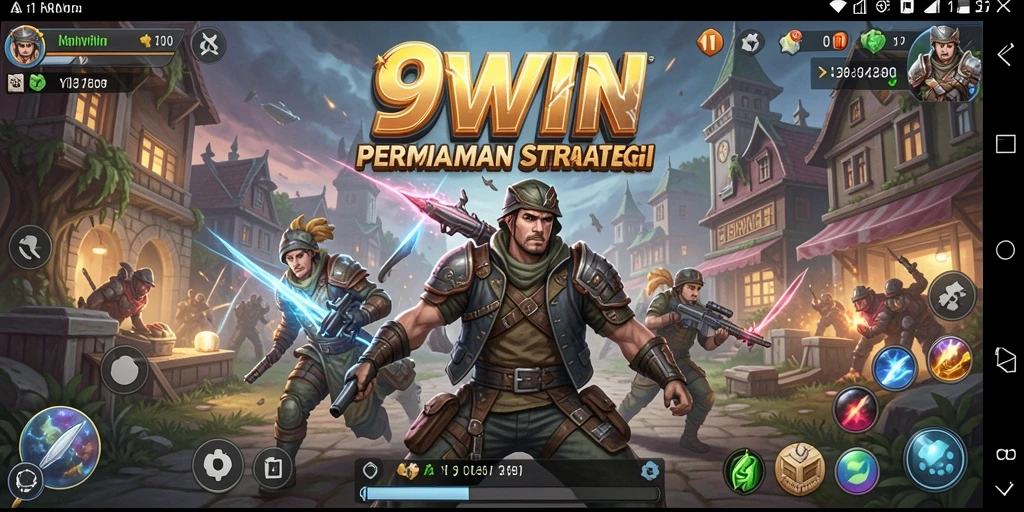 Tampilan gameplay seru di 9WIN dengan berbagai strategi.