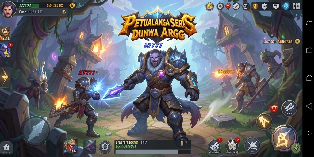Gameplay seru yang penuh dengan aksi dan petualangan di A7777.
