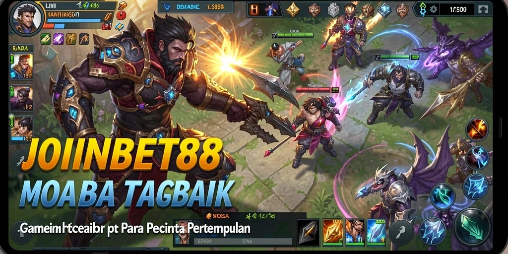 Tangkapan layar gameplay JOINBET88 yang mendebarkan saat pertempuran antar tim.