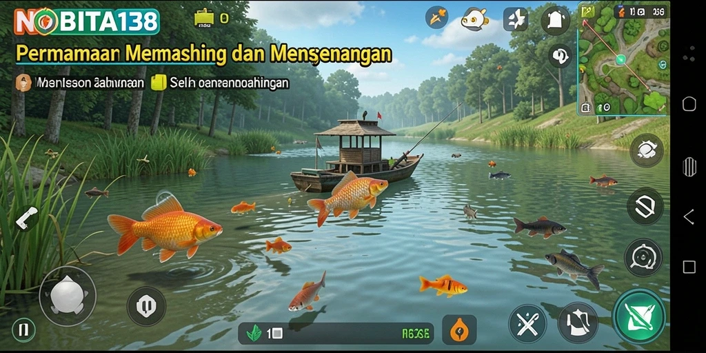 Tangkapan ikan besar dalam permainan NOBITA138 yang menarik.