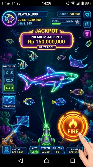 Proses unduh yang cepat di aplikasi avatar808.